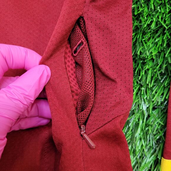 NikeFIT Pullover Jacket Large 22x26 Red - Picture 14 of 16